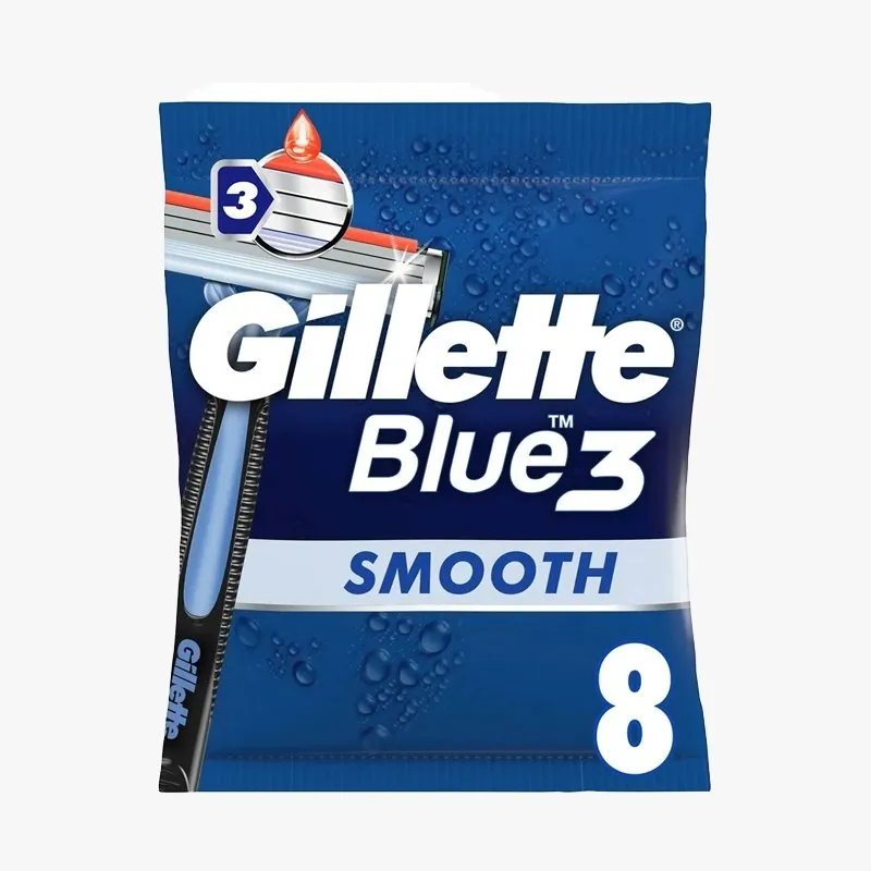 Gillette Blue3 8 pcs