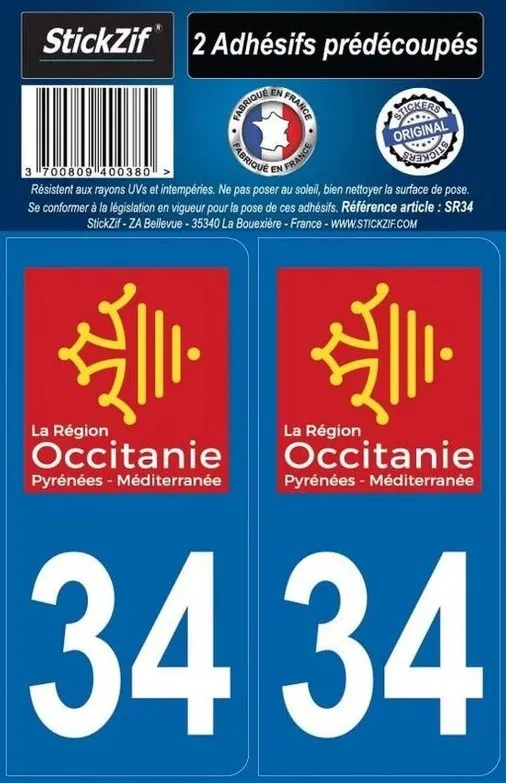 Klistermärke STICKZIF SR34
