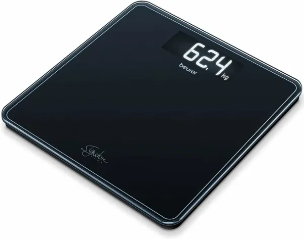 Beurer GS400 svart glasyta personvåg SignatureLine