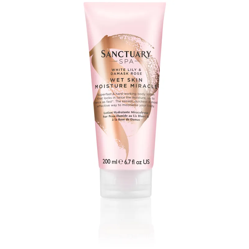 Sanctuary Spa White Lily Damask Rose Wet Skin Moisture Miracle 200 ml