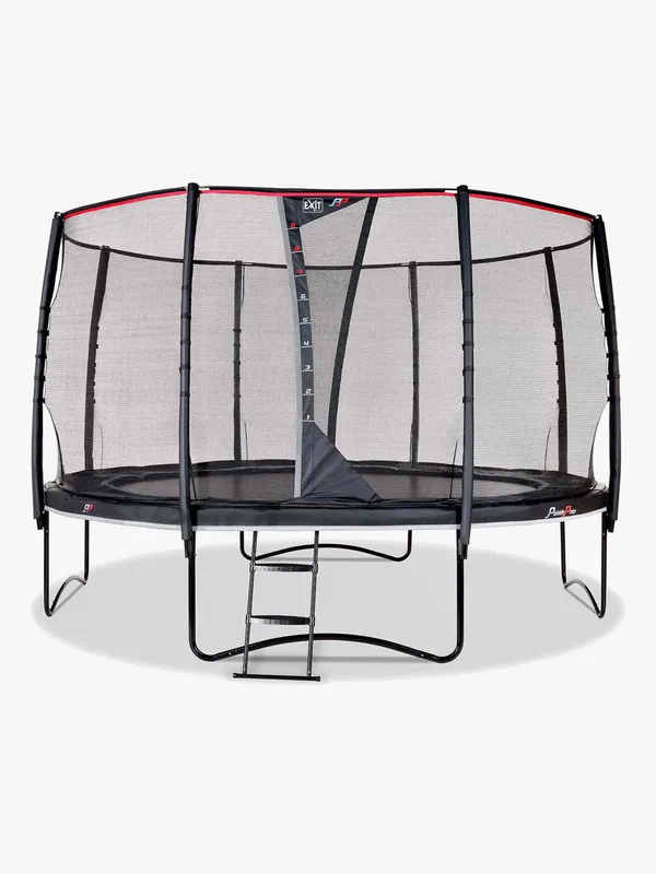 EXIT PeakPro Studsmatta Ø427 cm, Svart