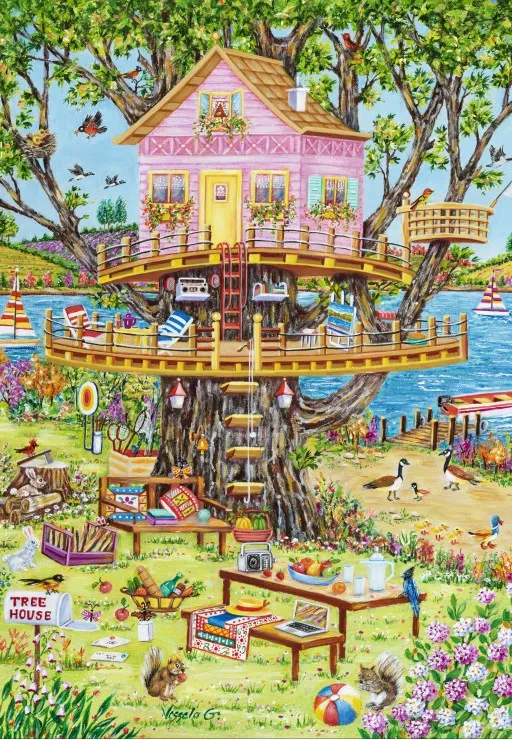 Pussel – Tree House 1000 Bitar