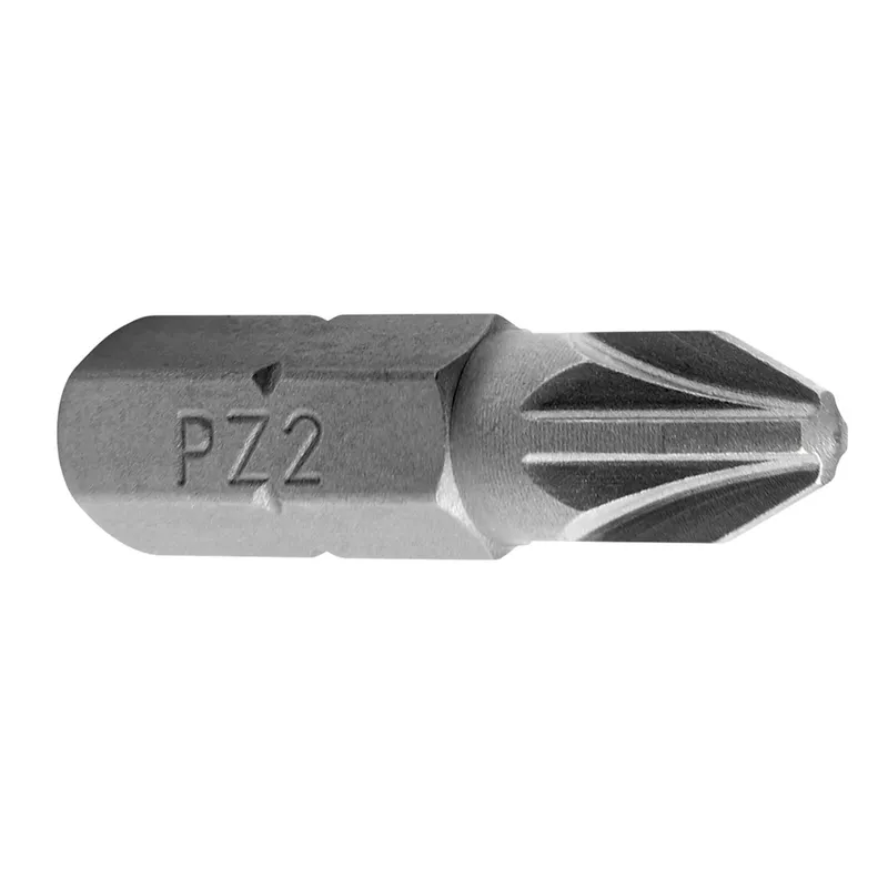 Ironside 201636 Bits pozidriv, 1/4″, 25 mm, 10-pack PZ2