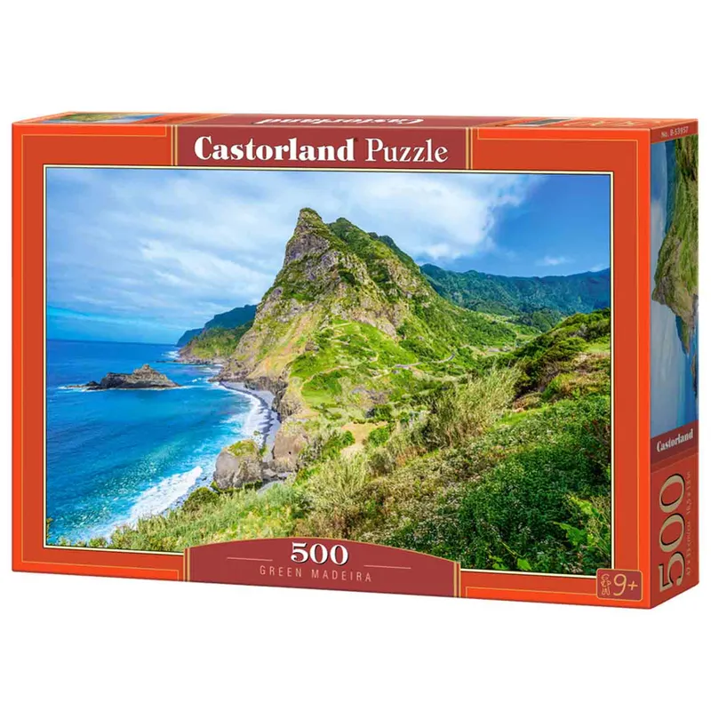 Castorland Pussel - Gröna Madeira 500 bitar