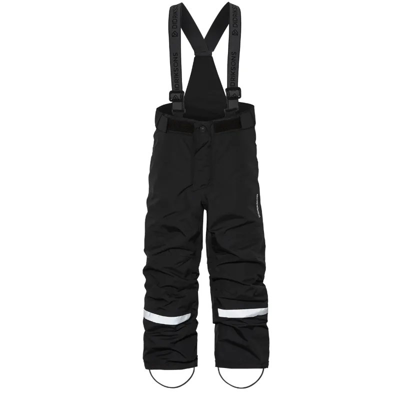 Didriksons Kids' Idre Pants 6 Black (#0606)
