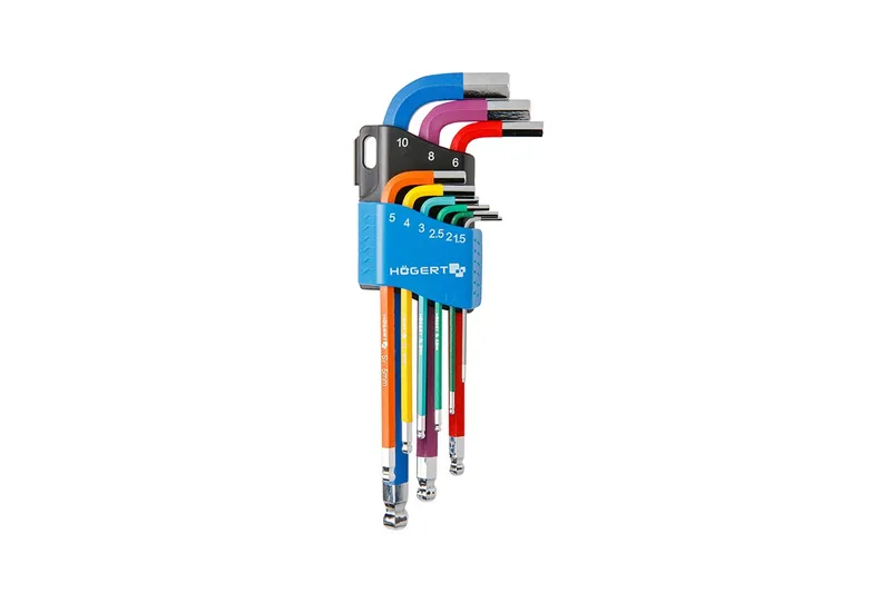 Vinkelskruvnyckelsats Hogert Technik HT1W806