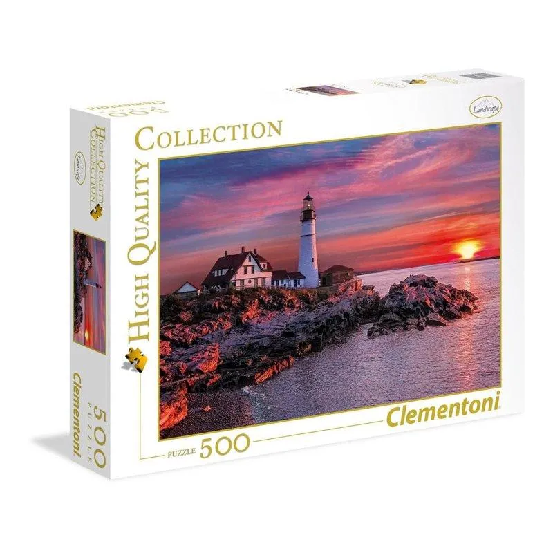 Clementoni Portland Head Light 500 bitar 35049 – Clementoni – Leksaksaffären