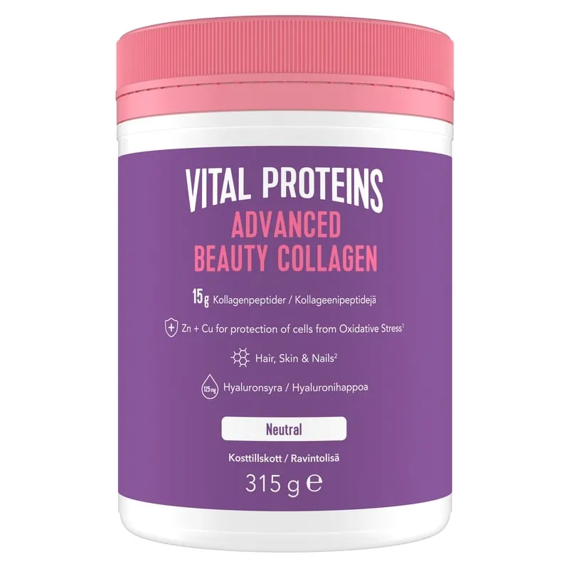 Vital Proteins Advanced Beauty Collagen, Neutral, 315 g