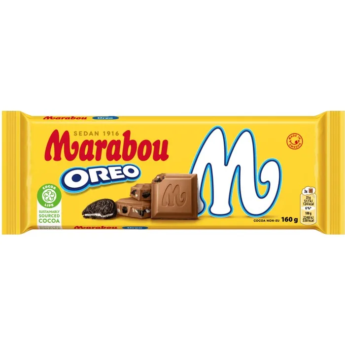 Mjölkchoklad Marabou Oreo 15×160 g
