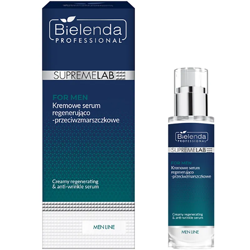 Bielenda Professional SUPREMELAB MEN LINE Creamy Regenerating & Anti-Wrinkle Serum 30 ml