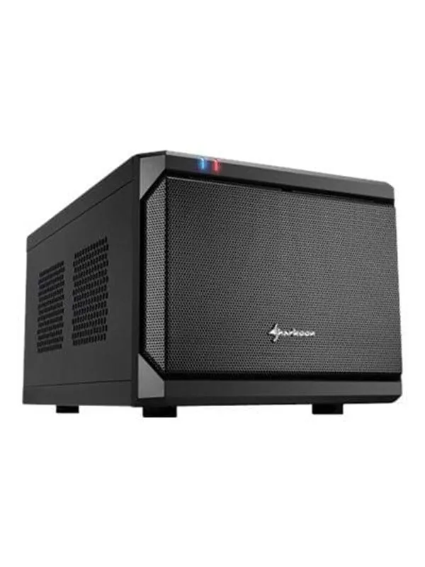 Sharkoon QB ONE - mini tower - ITX - Chassi - Minitower - Svart