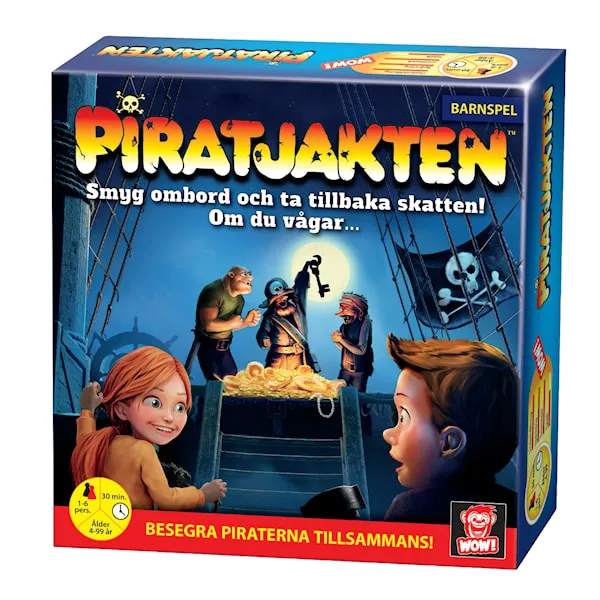 Piratjakten, Barnspel (SE), WoW