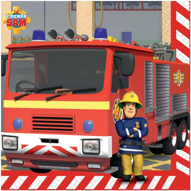 Servetter Brandman Sam - 16-pack