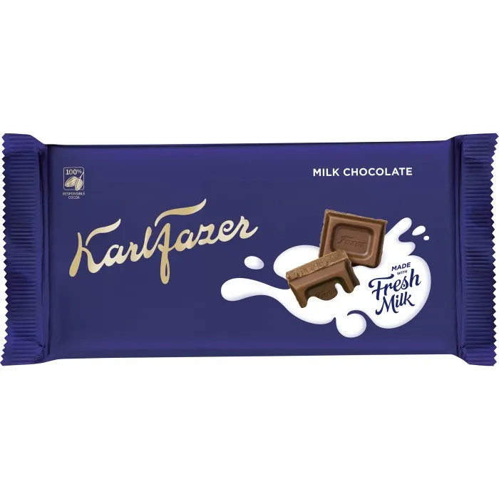 Karl Fazer Mjölkchoklad Chokladkaka - 145 g