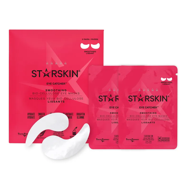 Starskin Eye Catcher Smoothing Bio-Cellulose Eye Masks – 24 g