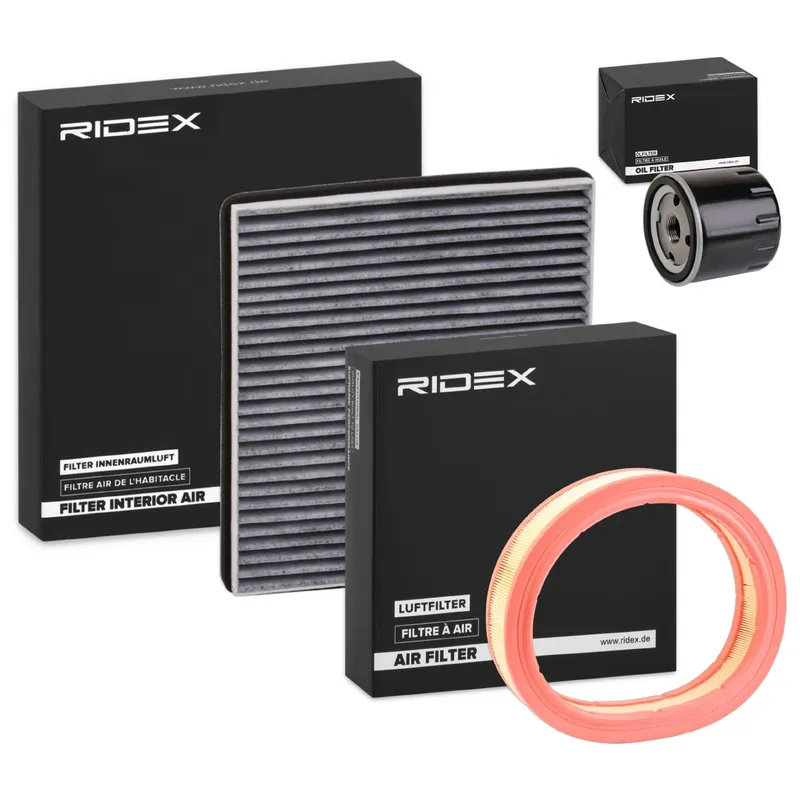 Filtersats RIDEX 4055F3727