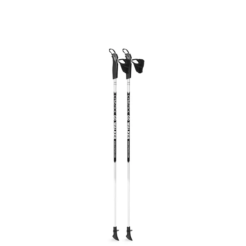 Gymstick Go Walker (Black-White), Gångstavar