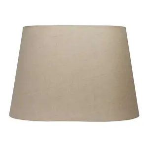 Basic oval lampskärm, beige, längd 38 cm – Watt & Veke Watt & Veke - Design - Tyg / textil