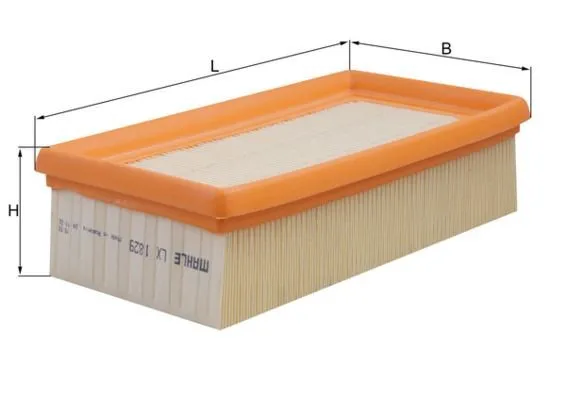 Luftfilter MAHLE LX 1829