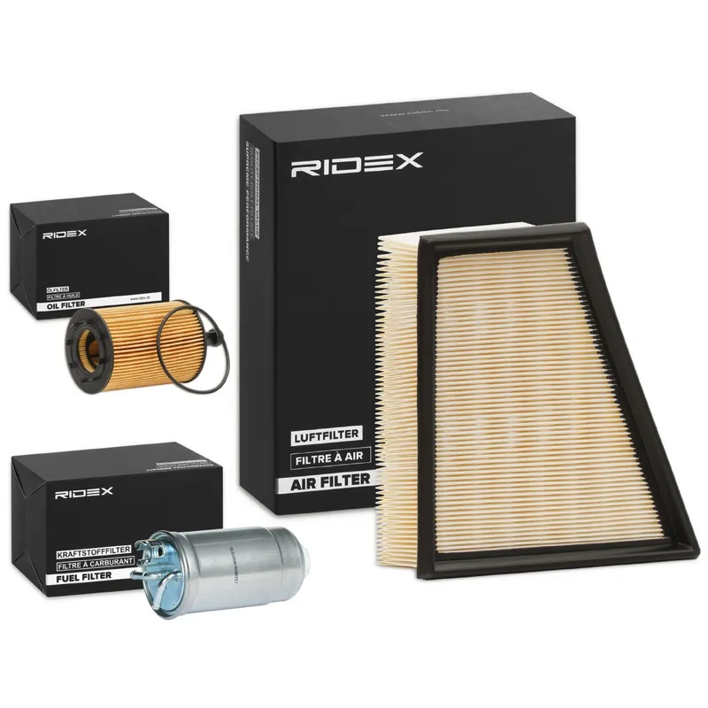 Filtersats RIDEX 4055F7508