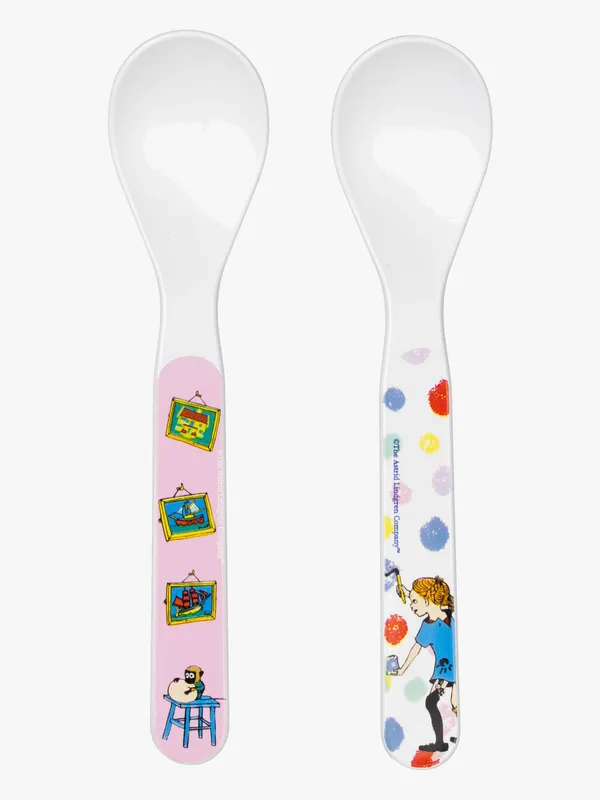 Pippi Födelsedag Skedar 2-pack Rätt Start