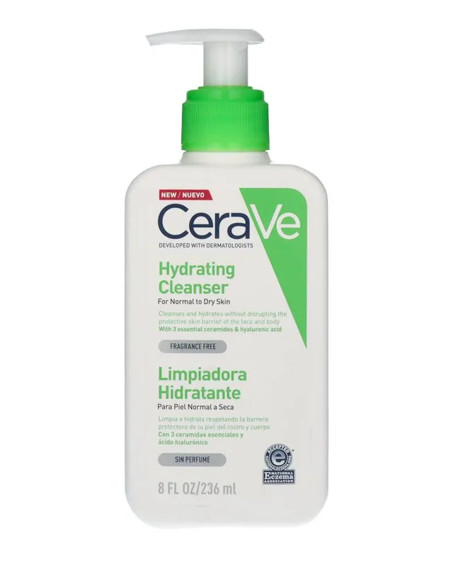 Cerave Hydrating Cleanser 236ml Hydrating Facial Cleanser