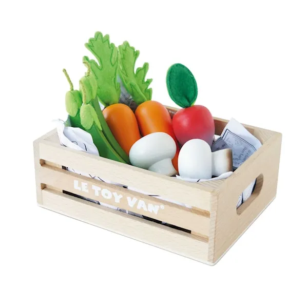 Honeybee Market Grönsaker Leksaksmat Le Toy Van