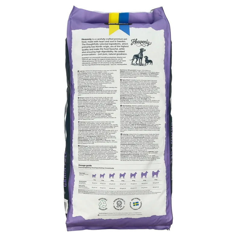 Grain Free Hundfoder 12kg