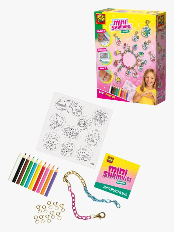 SES Creative Krympplast - Mini Shrinkies - Bästa vännen