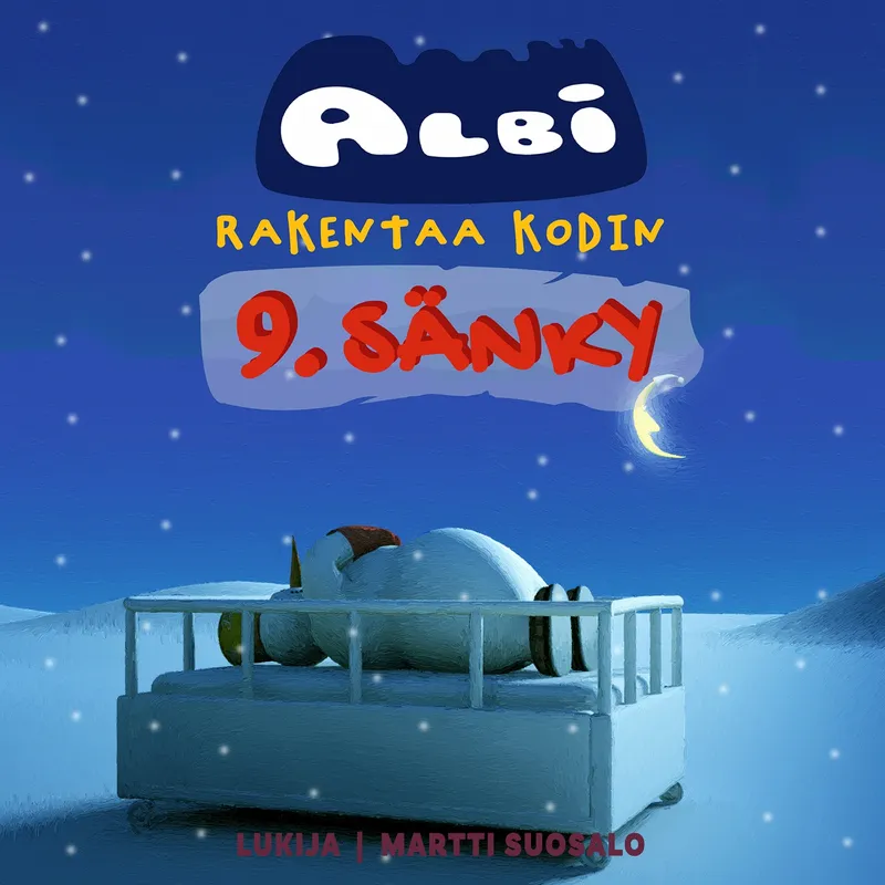 Albi rakentaa kodin: Sänky, Ljudbok