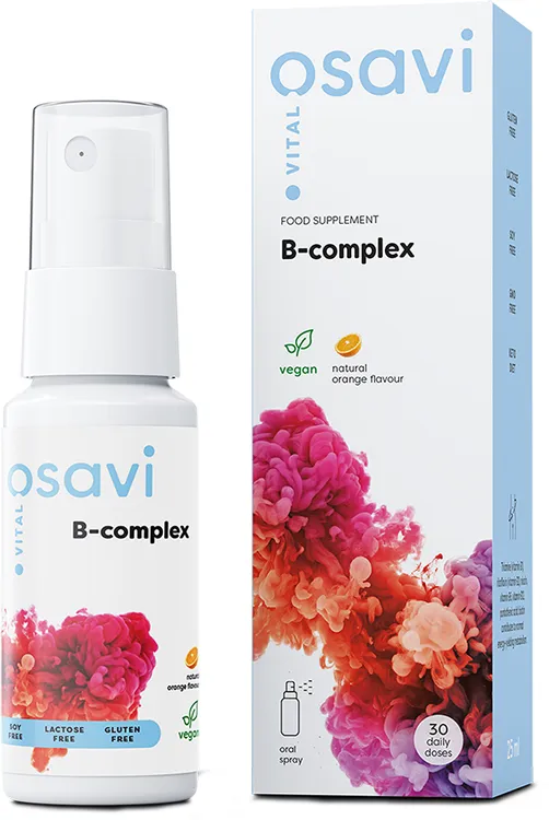 Osavi – B-Komplex Munsspray, Apelsin, 25 ml