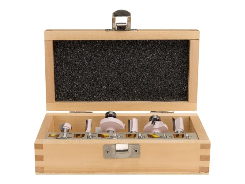 Makita D-53540 Router Bit Set 6 Pieces