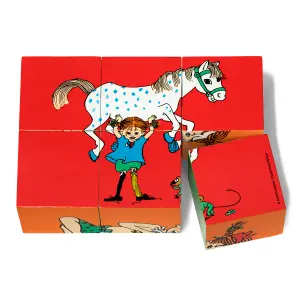 Pippi Långstrump Pusselklossar, 6 bitar