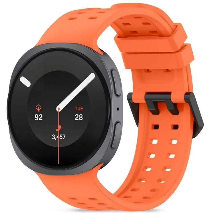 Tech-Protect Silicone Air Strap for Samsung Galaxy Watch 8/9 - 40/44/46mm - Orange