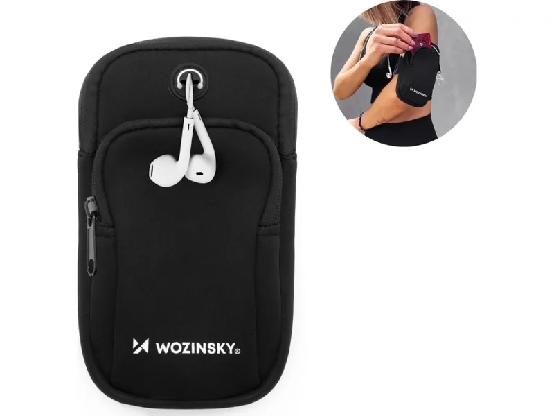 Wozinsky Running Armband Black (WABBK1)