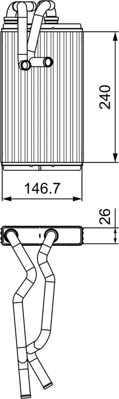 Värmepaket VALEO 811525