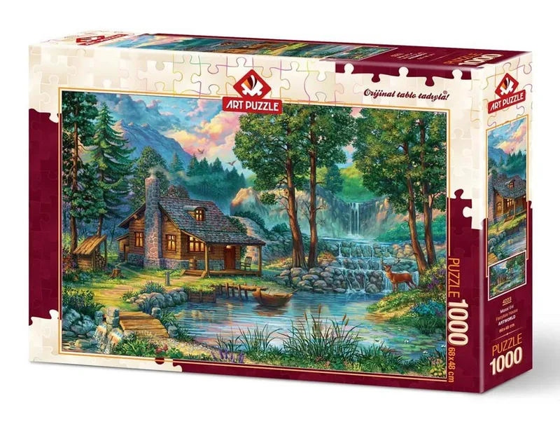 Art Pussel – Ett sagohus 1000 bitar