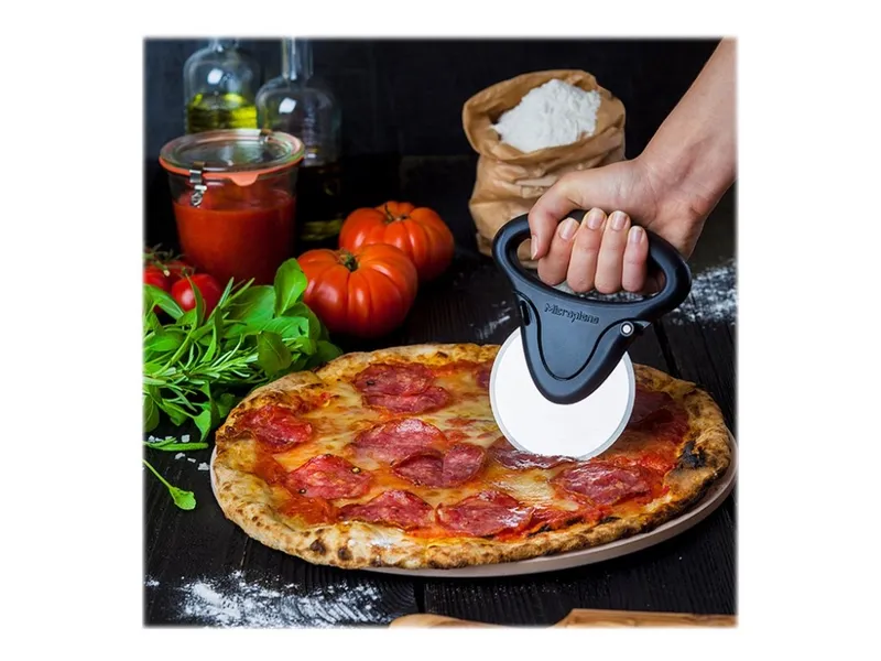 Microplane Speciality pizzaskärare 16 cm Black