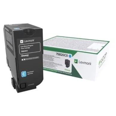Lexmark 75B20C0 CS727/CX727/CS728 toner cyan (Return) 13k