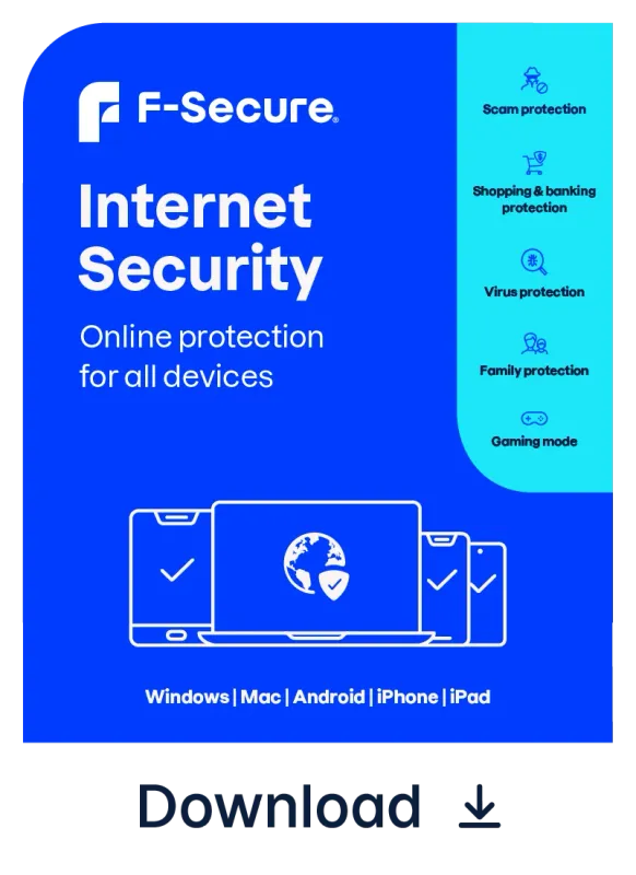 F-Secure Internet Security - 1 enhet / 2 år