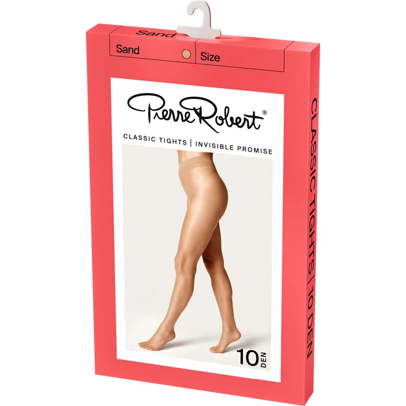 Pierre Robert Classic Tights Invisible Promise 10 DEN Sand 44-48
