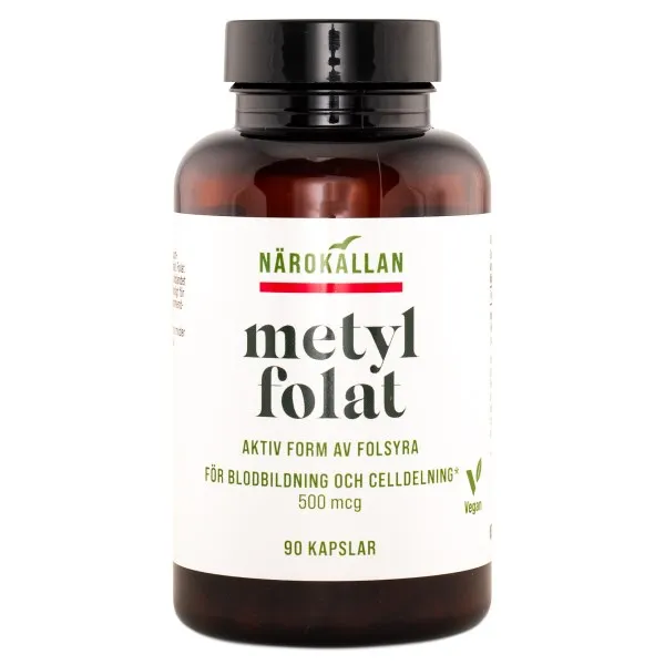Närokällan Metylfolat 90 kapslar