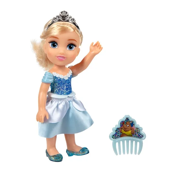 Askungen med Kam 15 cm Dinsey Princess