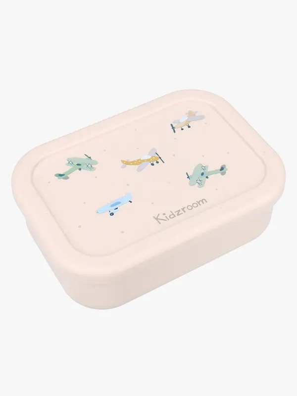 Kidzroom Silikon Matlåda Small Talk, Beige