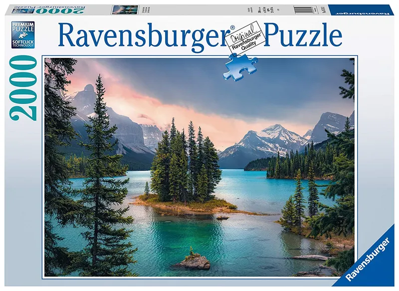 Ravensburger Pussel – Spirit Island i Kanada 2000 bitar