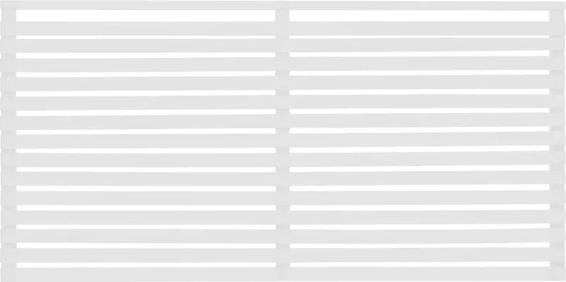 SKÄRM/STAKET HORIZONT 2 VIT 159X89CM | Beijerbygg Byggmaterial