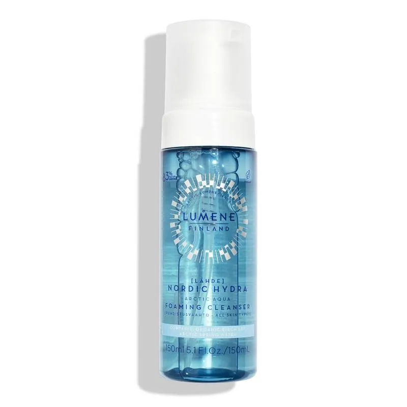 Lumene Lahde Arctic Aqua Foaming Cleanser Hydrating Face Wash – 150ml
