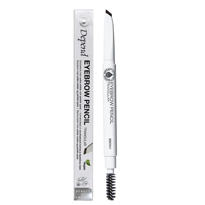 Depend Perfect Eye Eyebrow Pencil Triagular Ebony