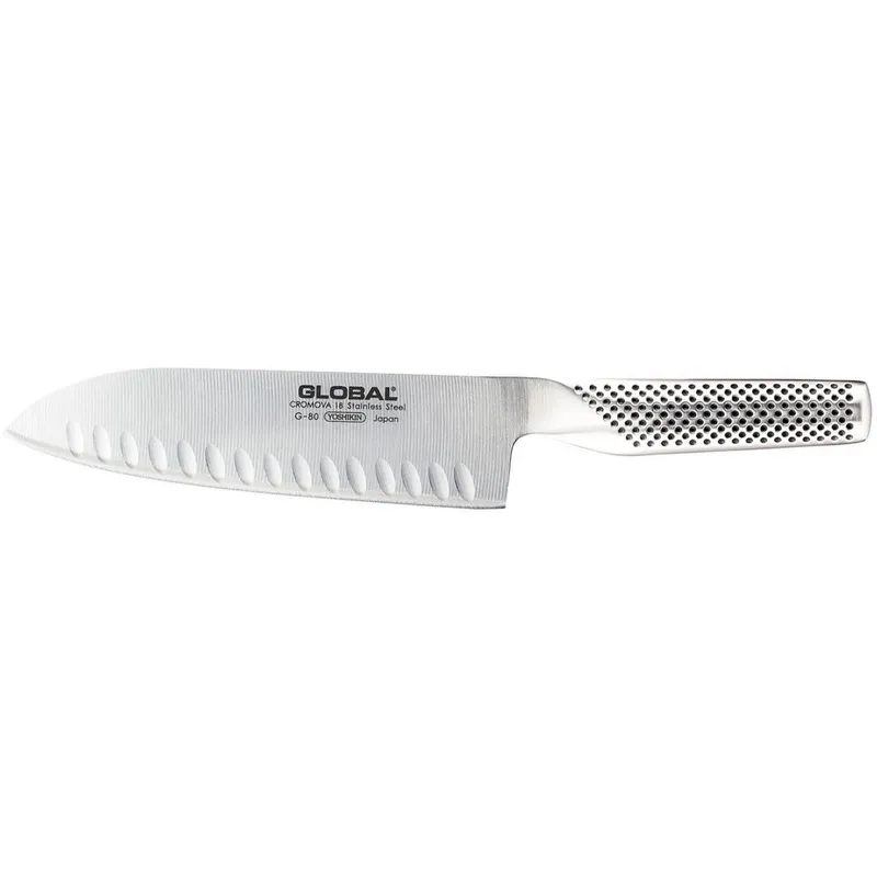 Global G-80 Santokukniv Olivslipad 18 cm