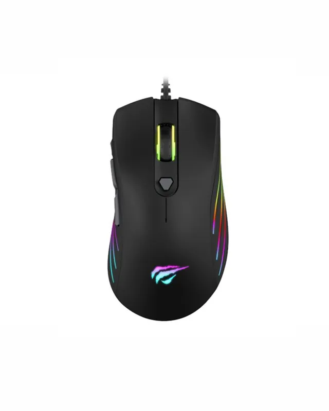 Havit MS1002 Programmerbar RGB gamingmus 3200DPI med 7 knappar